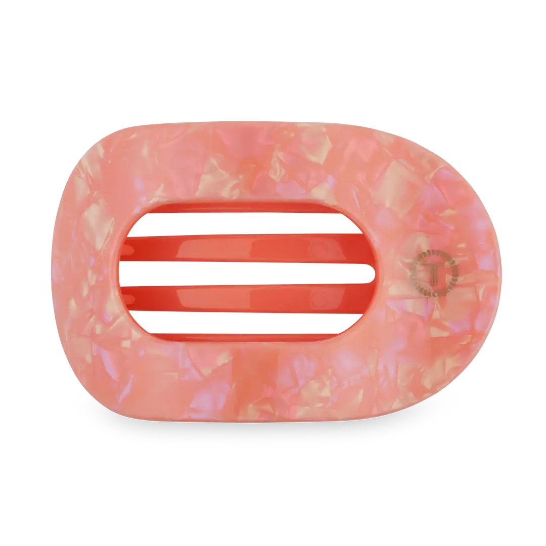 Teleties Flat Round Hair Clip | Dreamsicle | Assorted Sizes