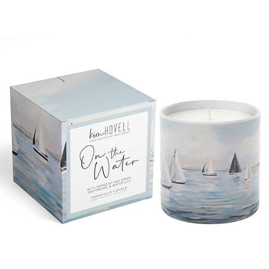 On the Water Boxed Candle | Kim Hovell Collection