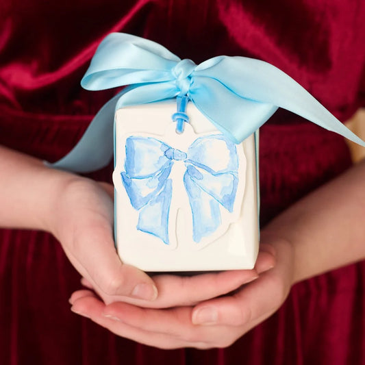 Gift Tags | Bow | Blue