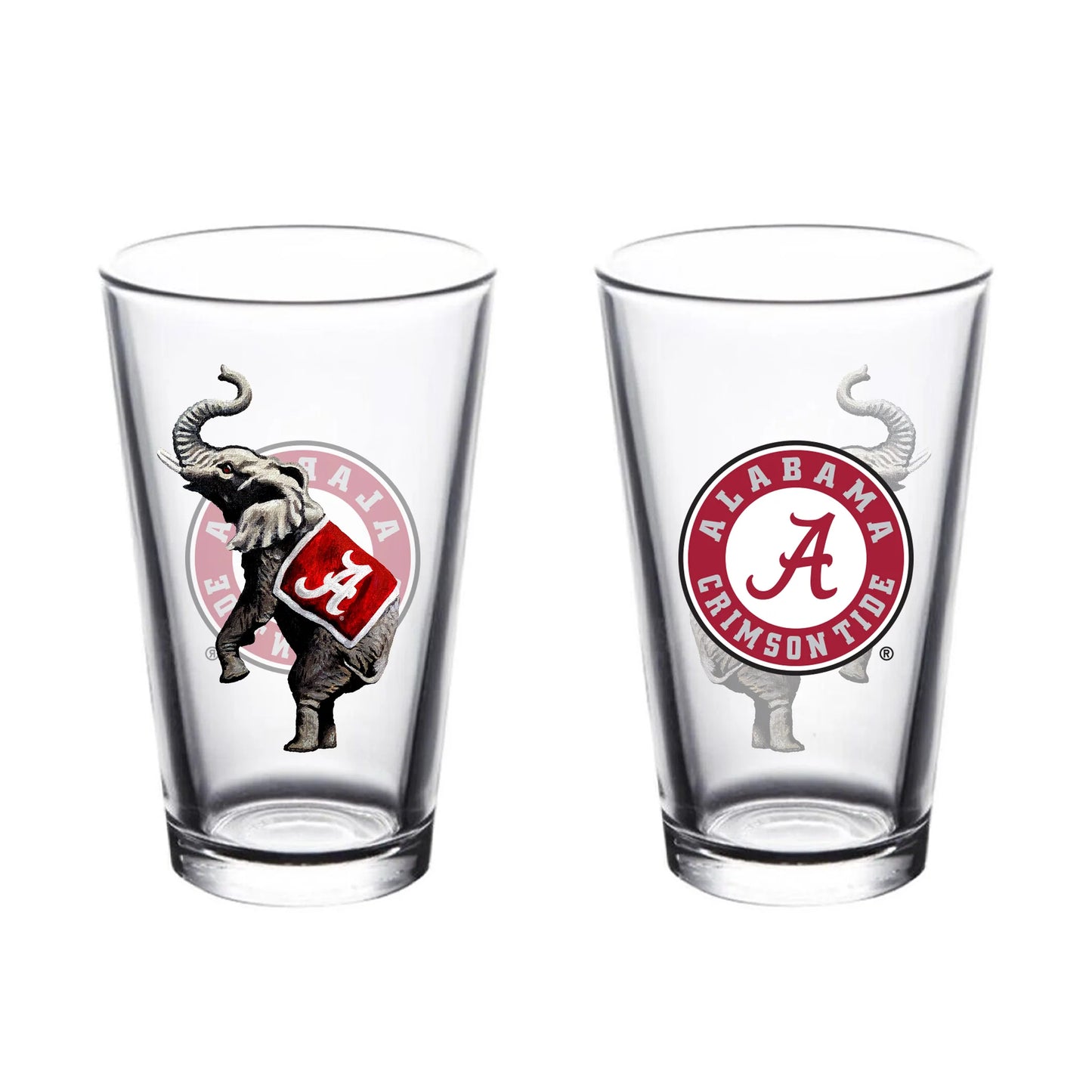 Pint Glass | Alabama Mascot