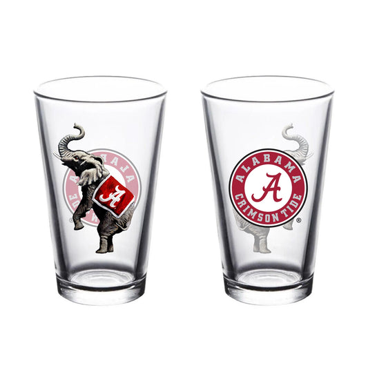 Pint Glass | Alabama Mascot