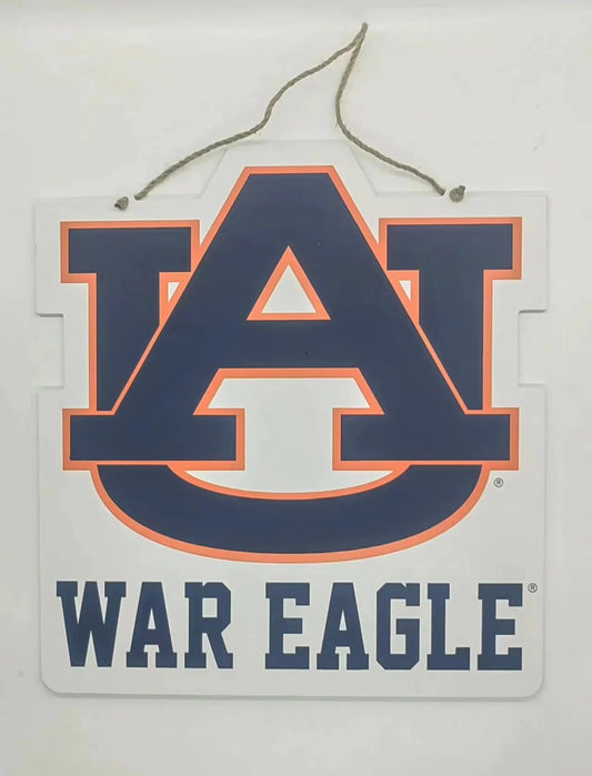 Wooden Door Hanger | Auburn Logo