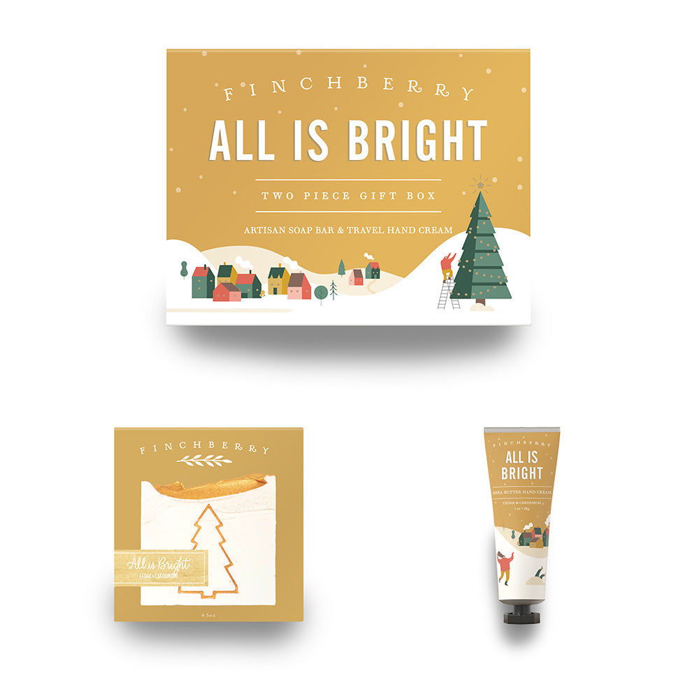 Holiday 2pc Gift Box - All Is Bright