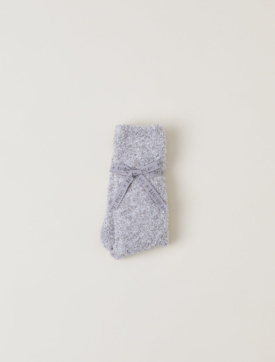CozyChic® Heathered Socks | Oyster/White