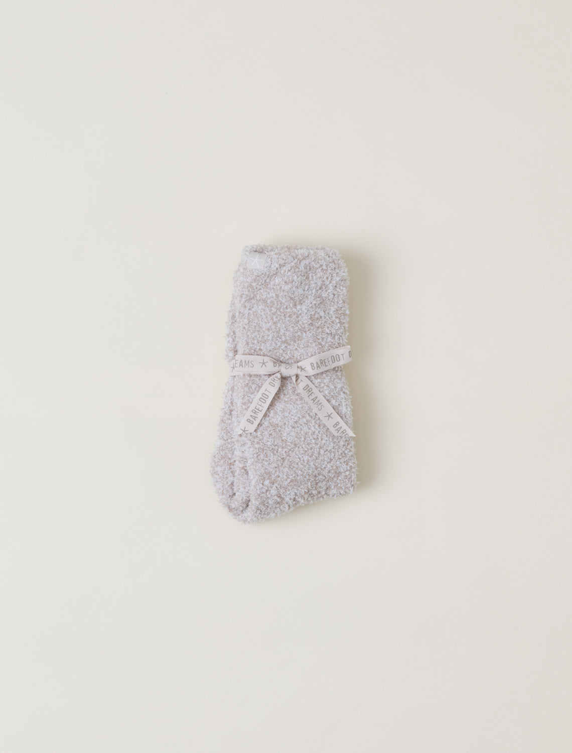 CozyChic® Heathered Socks | Stone/White