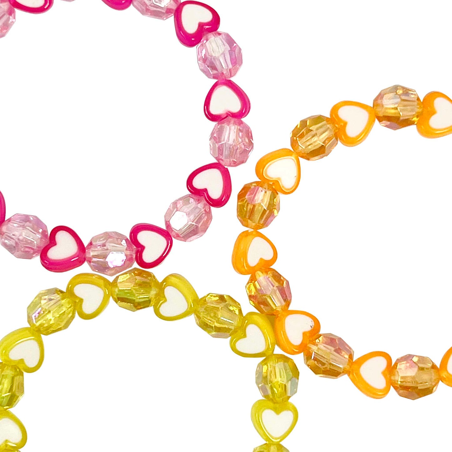 Love Heart Bracelet Set