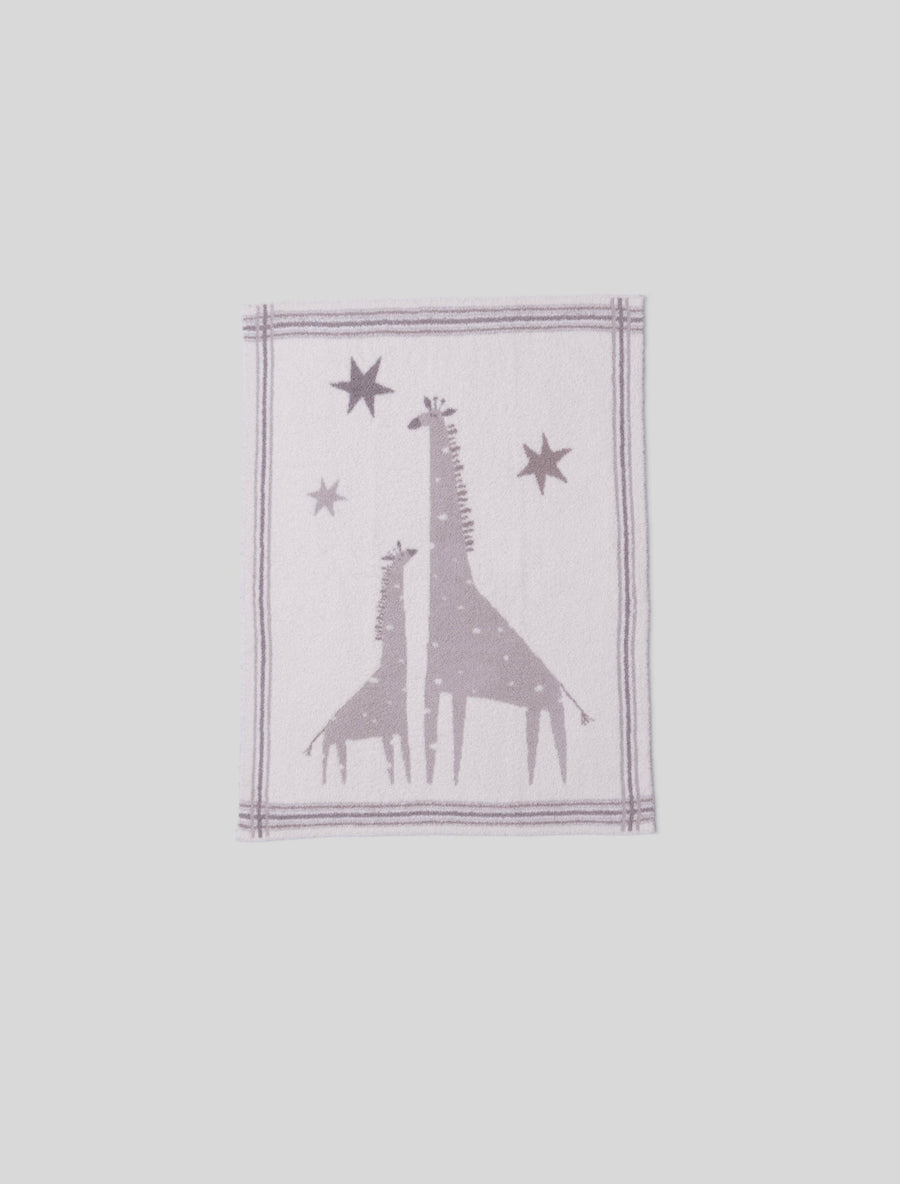 CozyChic® Giraffe Stroller Blanket | Sandstone