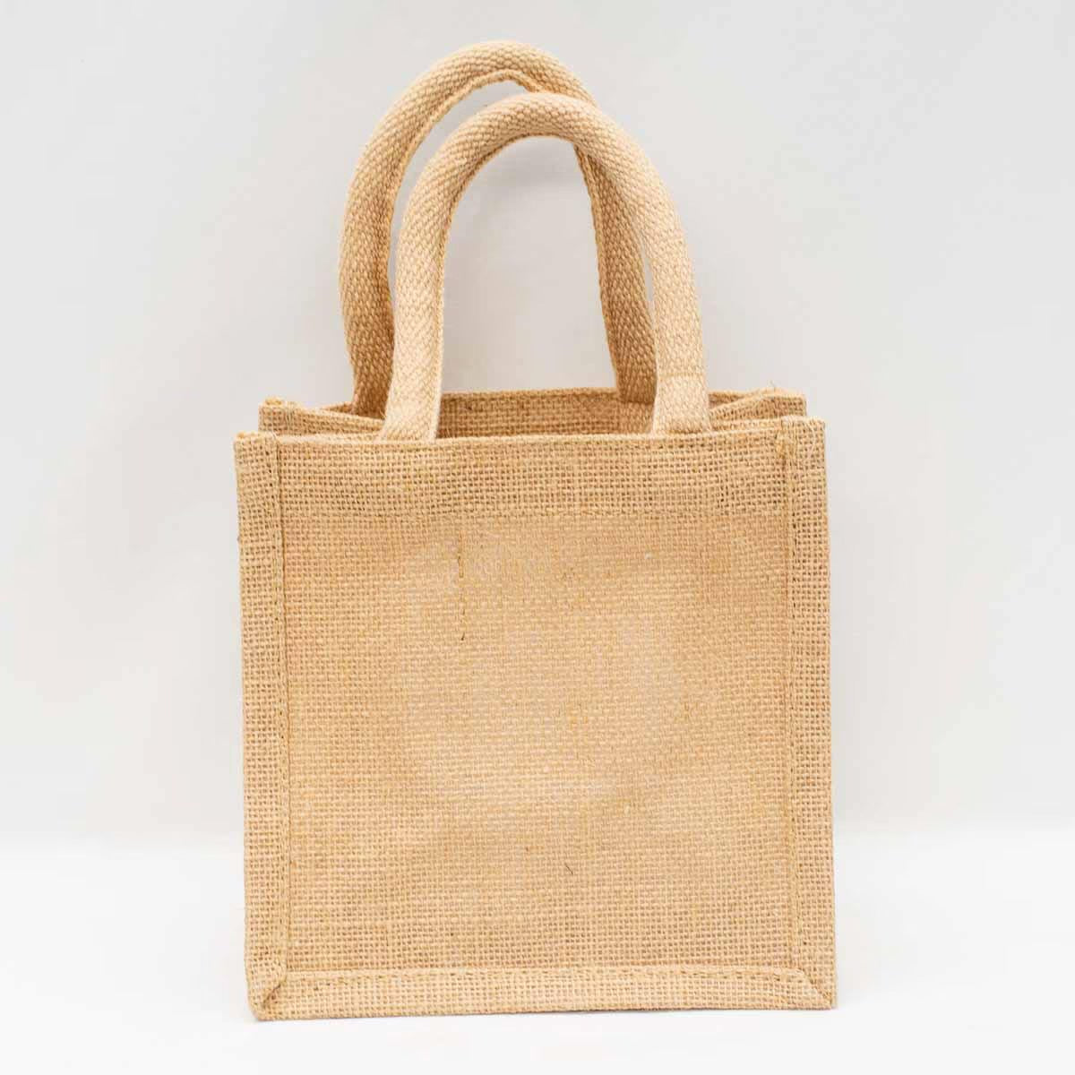 Jute Petite Gift Tote - Natural