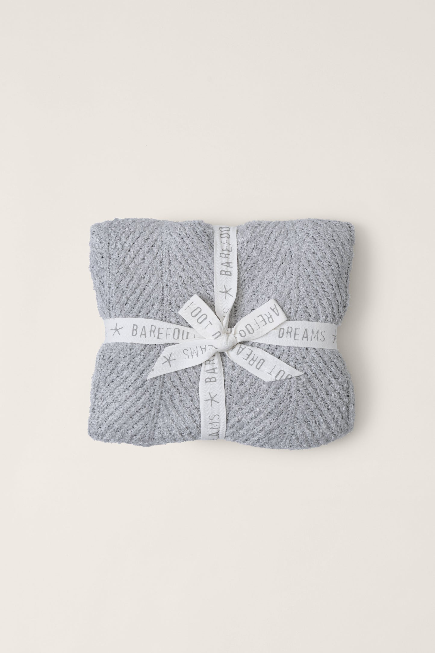 Cozy Shine Herringbone Blanket | Silver Sky