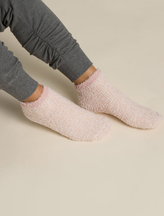 CozyChic® 2 Pair Tennis Socks | Dusty Rose/Multi