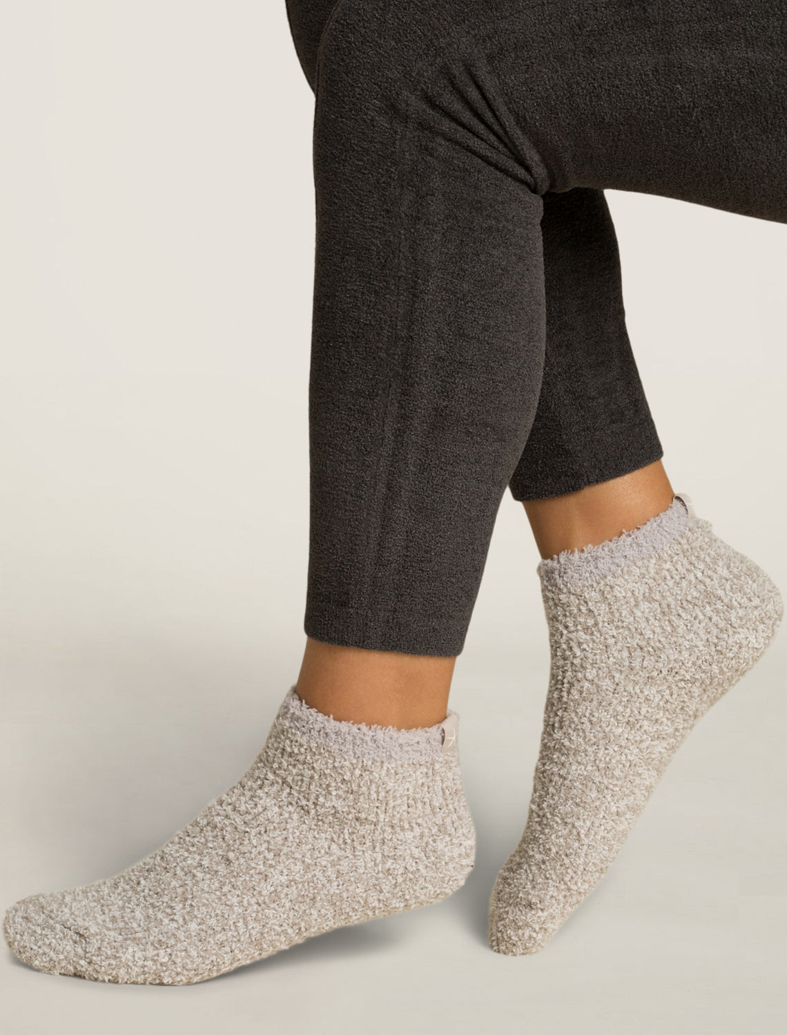 CozyChic® 2 Pair Tennis Socks | Oyster/Multi