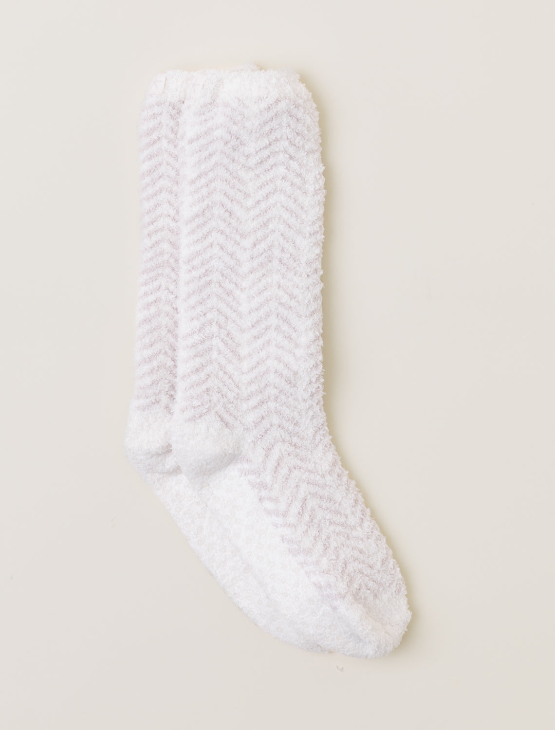 CozyChic Women's Herringbone Socks | Cream/Stone