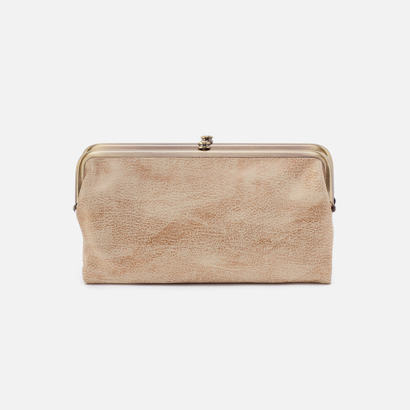 Lauren Clutch-Wallet - Gold Leaf