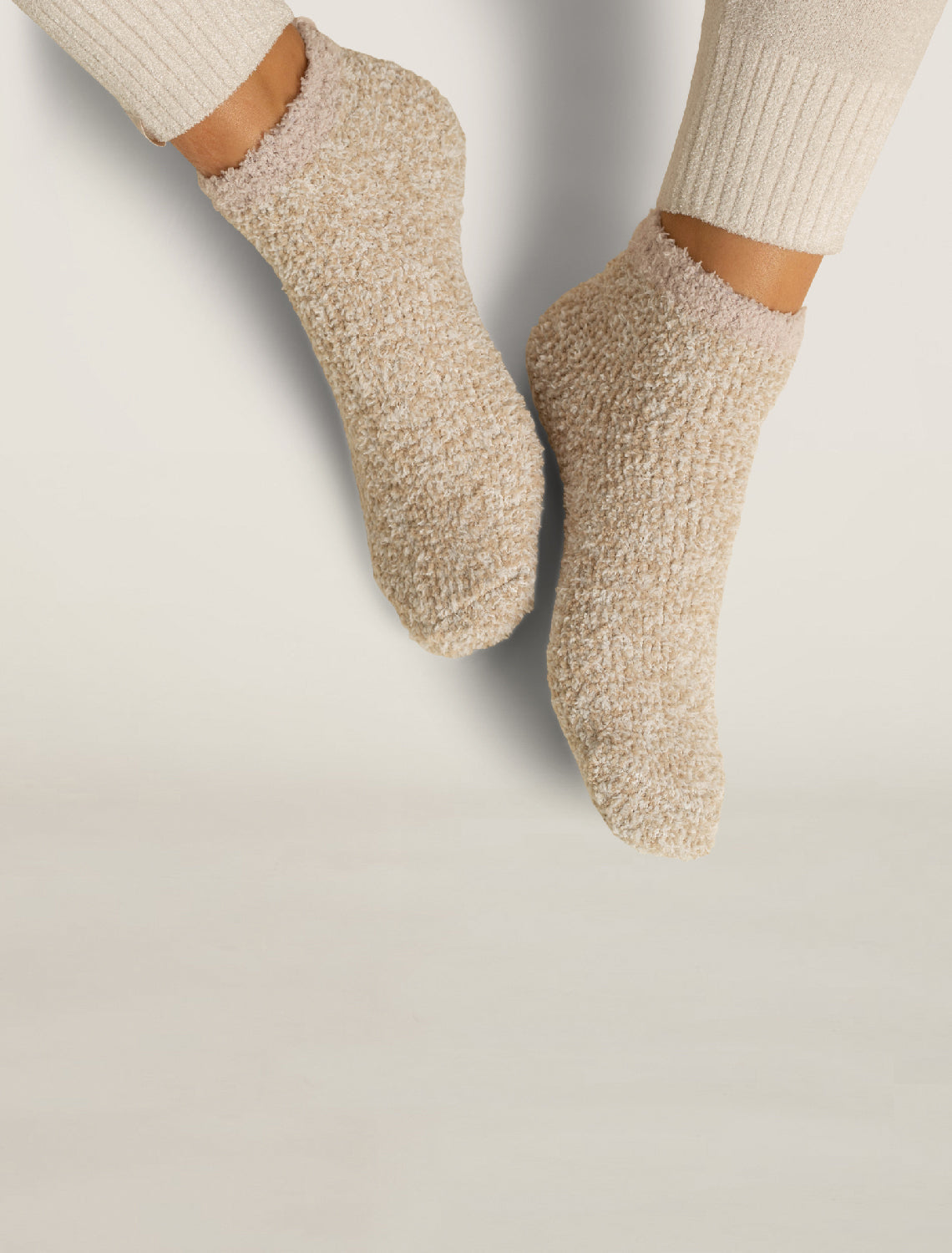 CozyChic® 2 Pair Tennis Socks | Stone/Multi