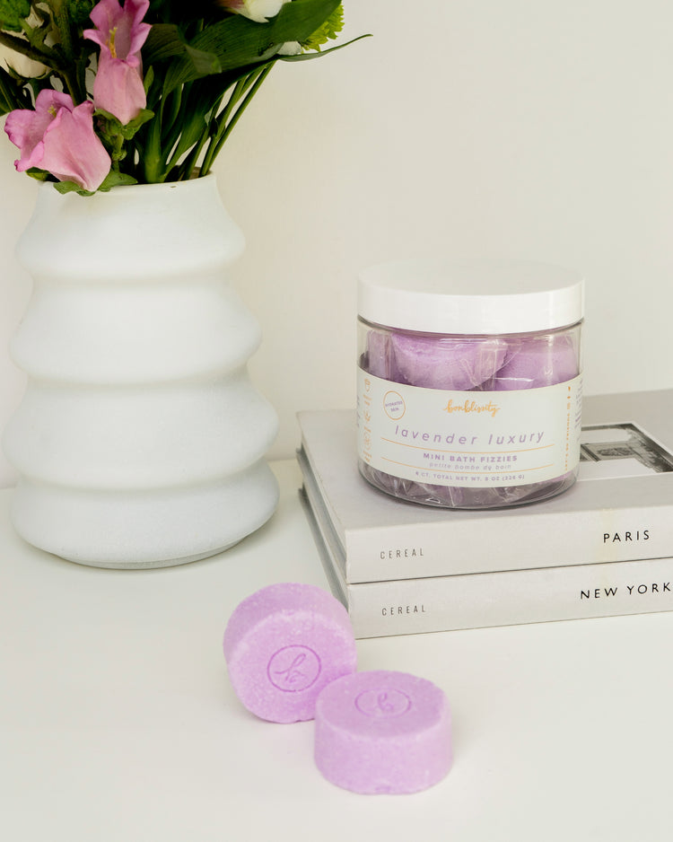 Mini Bath Fizzies | Lavender Luxury