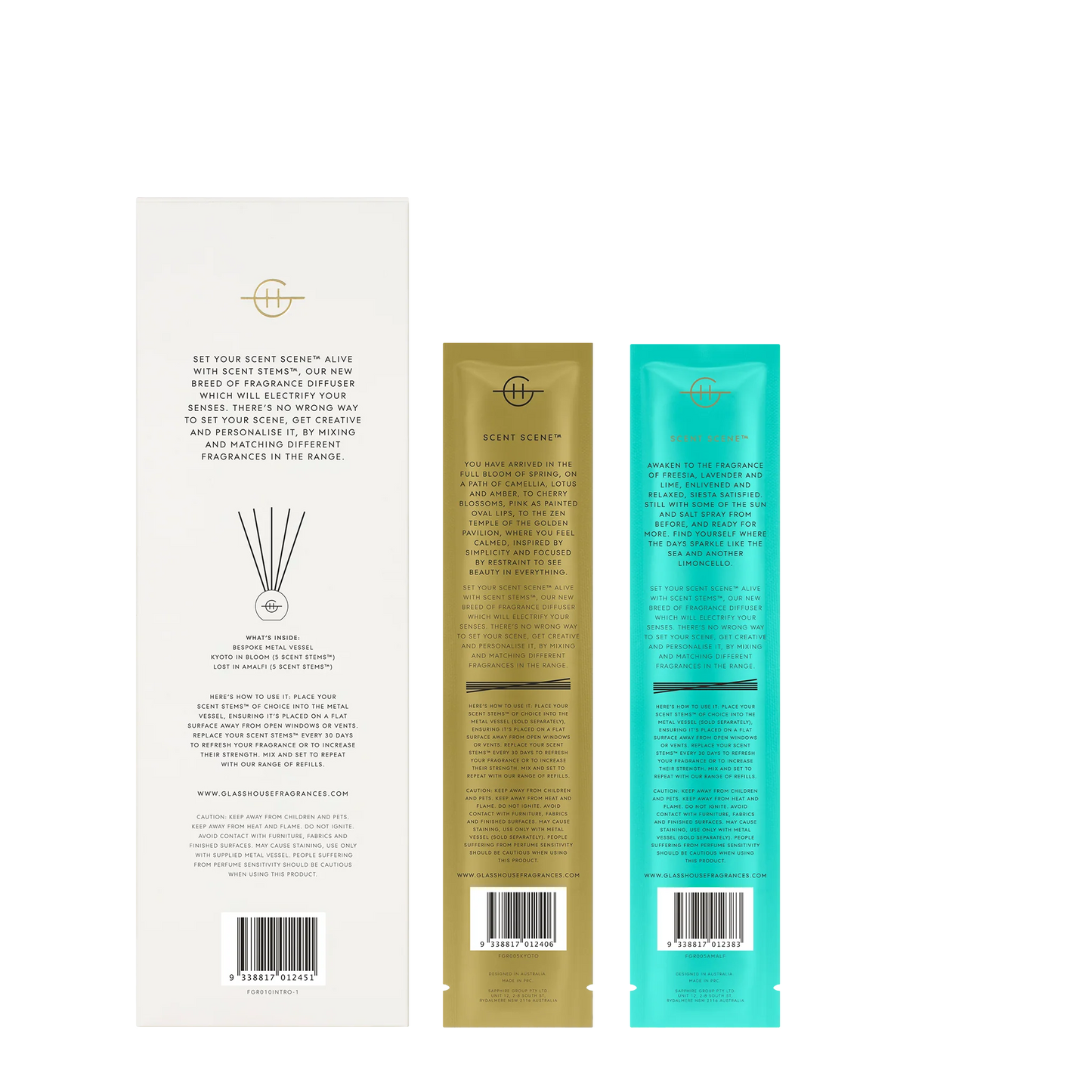 Diffuser Duo Set | Lost in Amalfi & Kyoto in Bloom