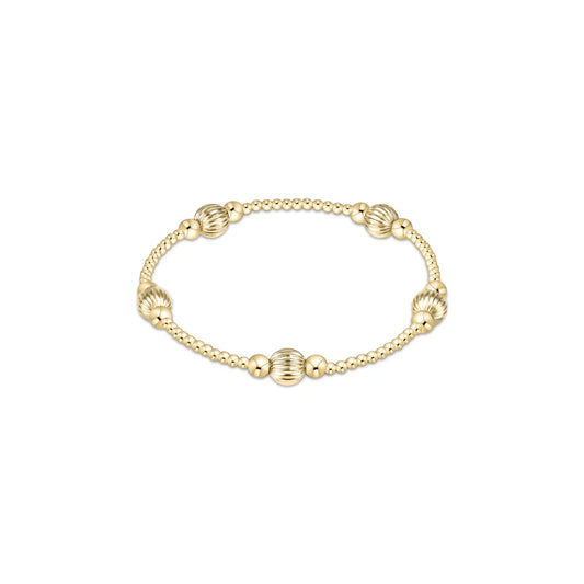 Purpose Dignity 6mm Bead Bracelet | Gold