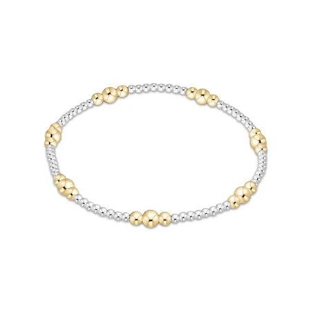Purpose Gold 4mm Bead Bracelet | Mixed Metal