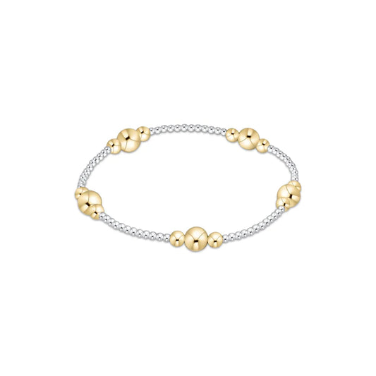 Purpose Gold 6mm Bead Bracelet | Mixed Metal