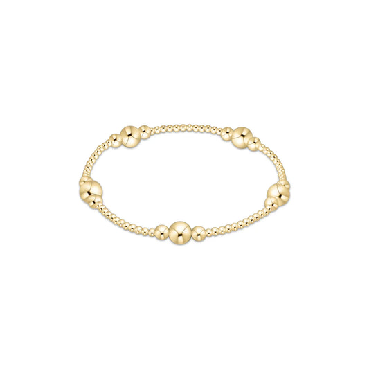 Purpose Gold 6mm Bead Bracelet