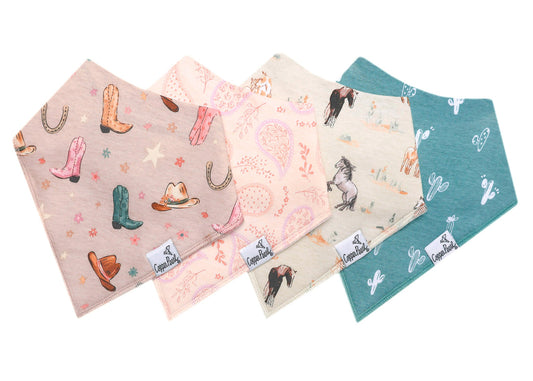 Baby Bandana Bib Set | Cheyenne