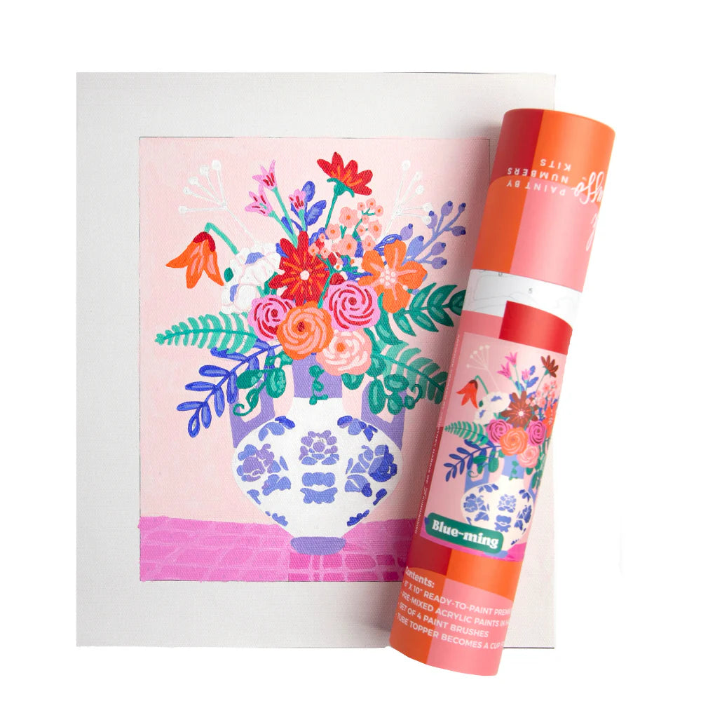 Paint by Numbers Kit | Blue-ming