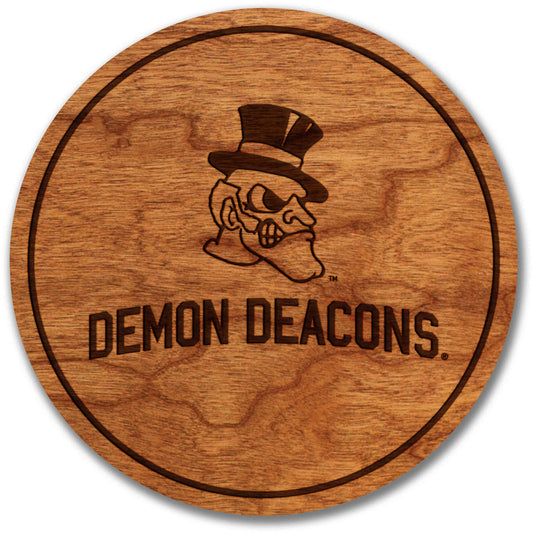 Wake Forest Demon Deacon Cherry Coaster