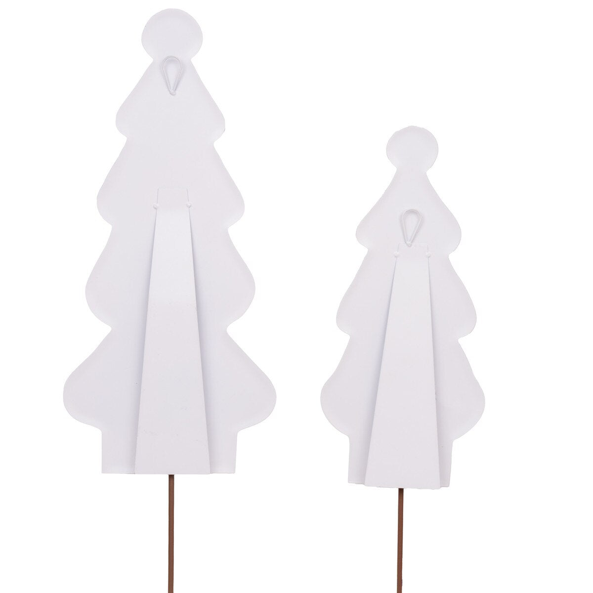 Metal Stake/Decor | Gingerbread Trees | Assorted Sizes