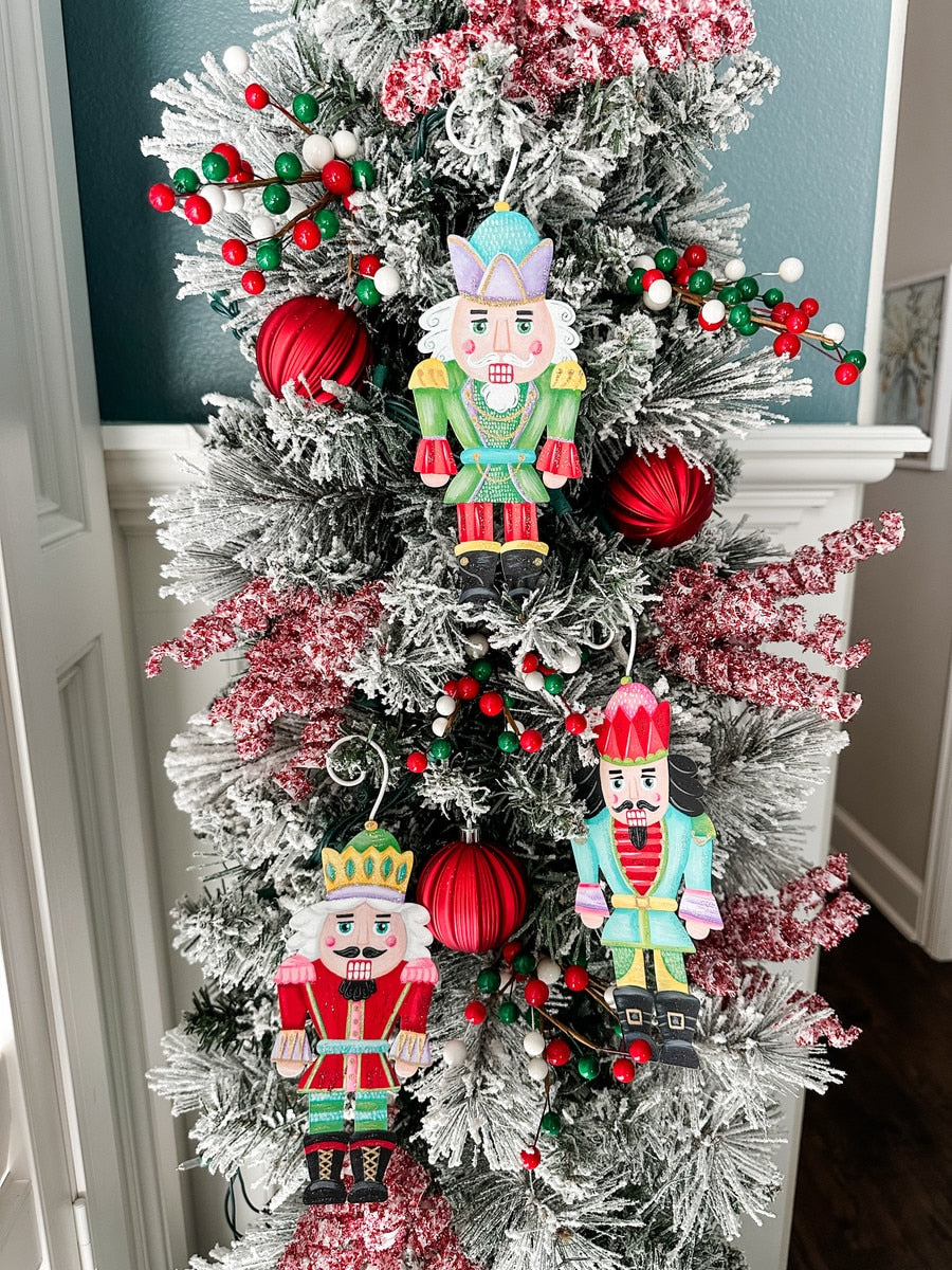 Merry & Bright Nutcracker Ornaments | Assorted Styles