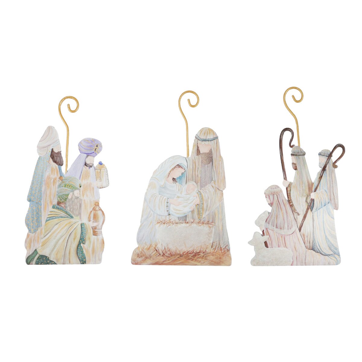 Nativity Ornaments | Set of 3