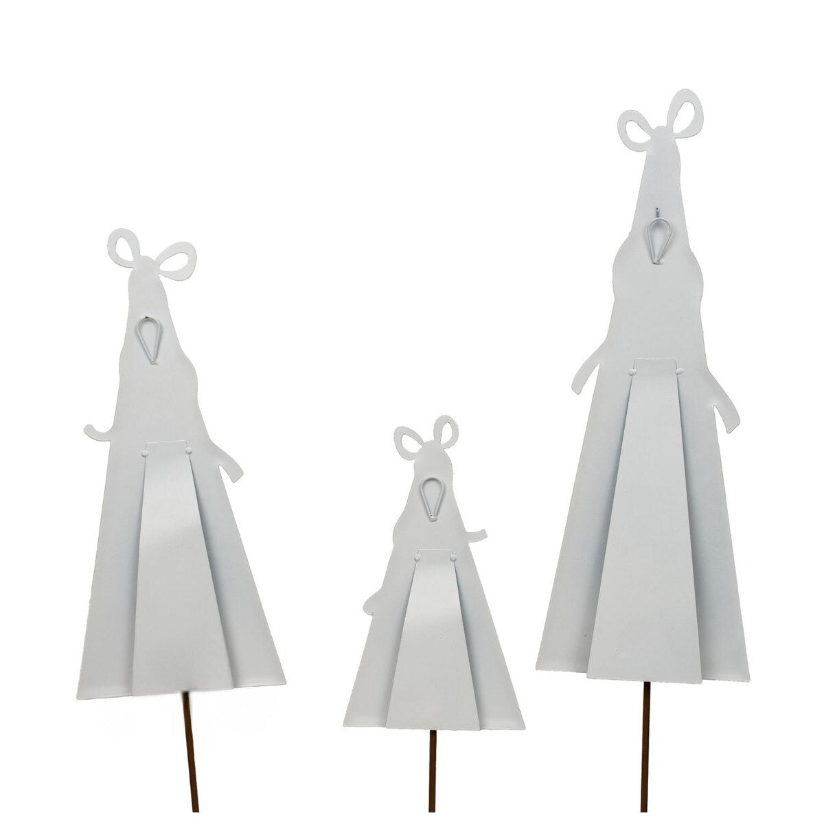 Metal Stake/Decor | Pink Fanciful Trees | Assorted Styles