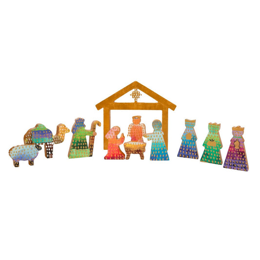 Wooden Nativity Set