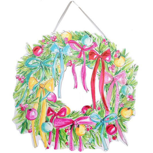 Vintage Wreath Door Hanger
