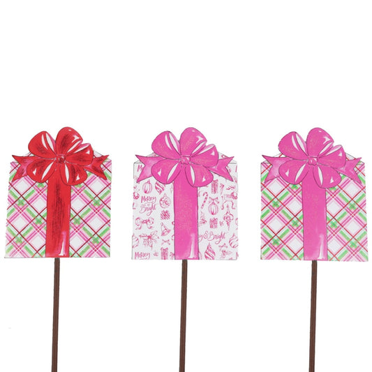 Metal Stake/Decor | Vintage Packages | Assorted Styles