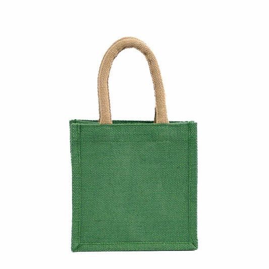 Jute Petite Gift Tote - Kelly Green
