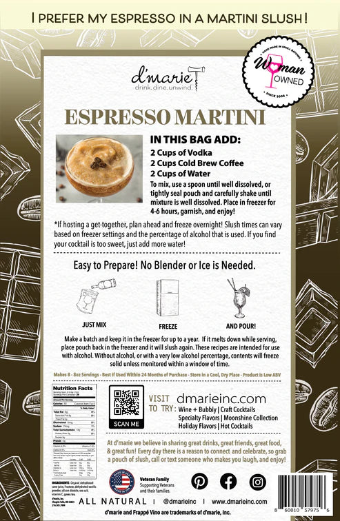 Cocktail Slush Mix | Espresso Martini