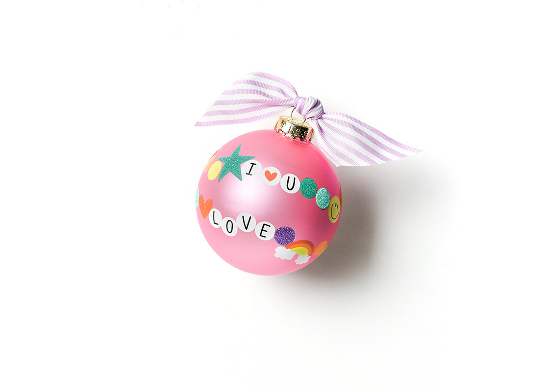 Glass Ornament | Friendship Bracelet