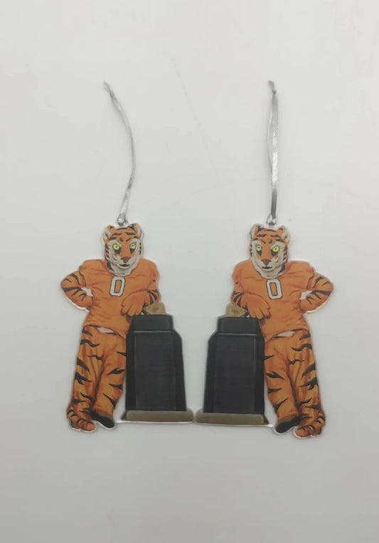 Acrylic Ornament | Clemson Mascot