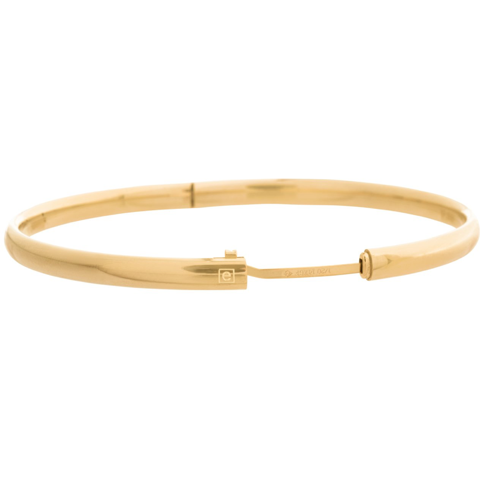 Cherish Gold Bangle Bracelet - Small
