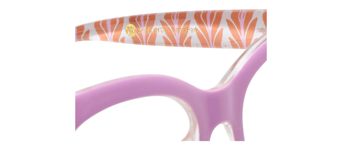 Peepers x Laura Park | Center Stage | Pink/Frond Orange