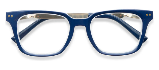 Peepers x Laura Park | Side Bar | Navy/Rosemary Strip Indigo