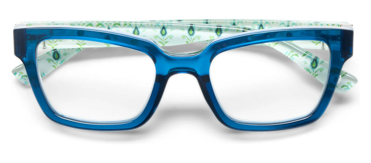 Peepers x Laura Park | Siren | Deep Blue/Rosemary White