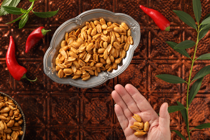 6.5oz Pouch | Cajun Spiced Peanuts