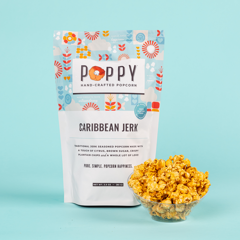 Caribbean Jerk Poppy Popcorn