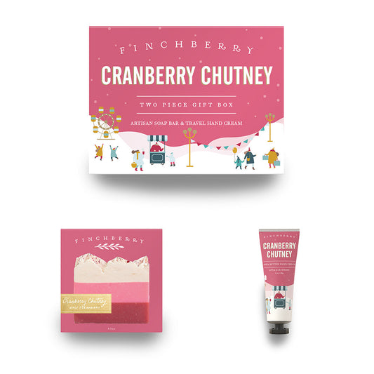 Holiday 2pc Gift Box - Cranberry Chutney