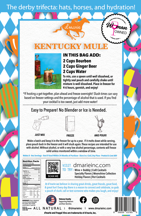 Cocktail Slush Mix | Derby Collection:  Kentucky Mule