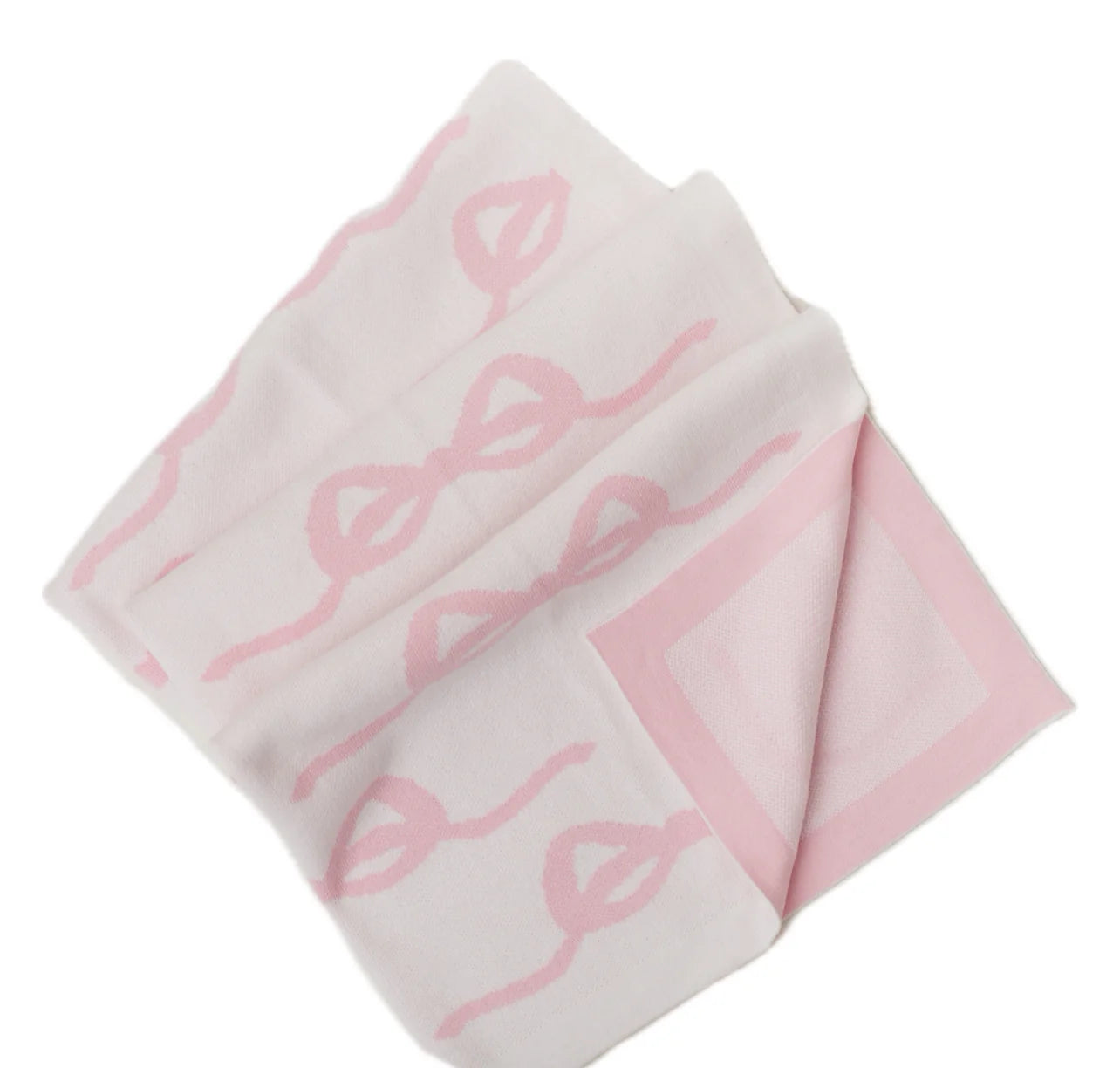 Baby Blanket | The Perfect Bow | Perfect Pink