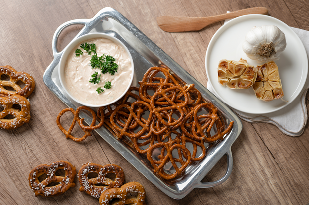 Boozy Dips | Roasted Garlic