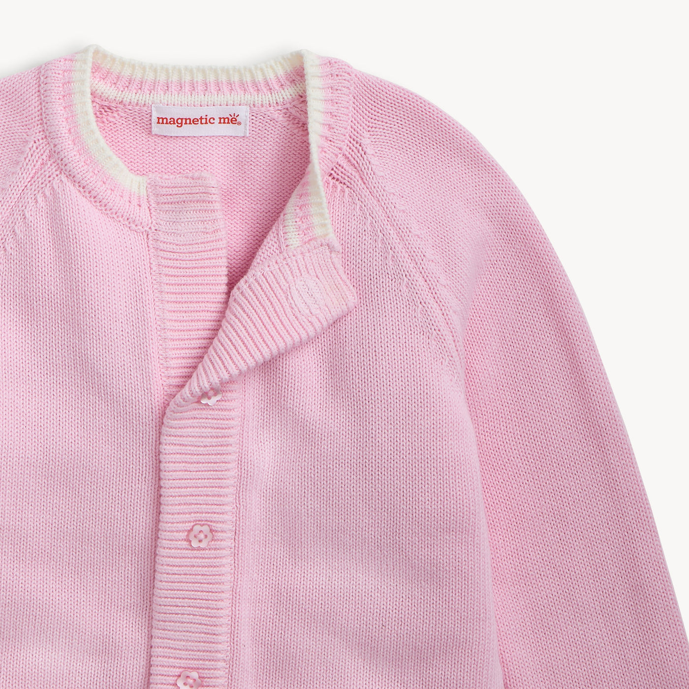 Magnetic Cardigan | Pink