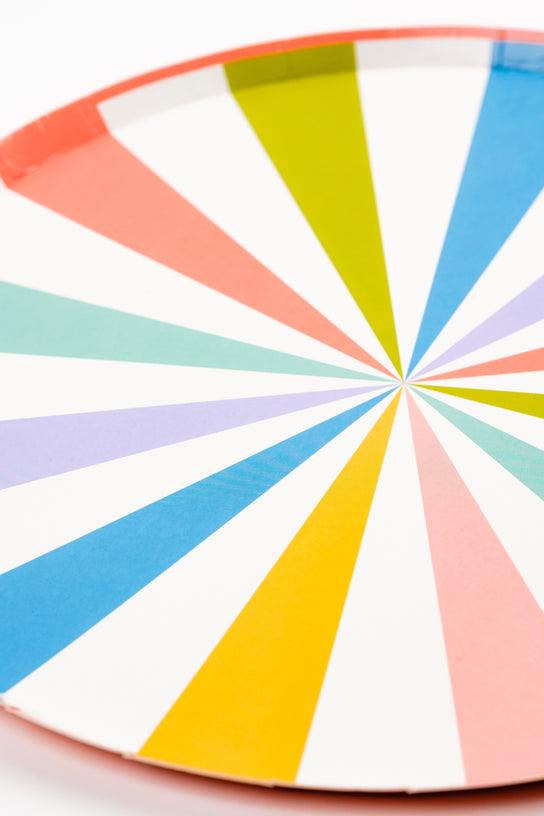 Summer Fun Dinner Paper Plates